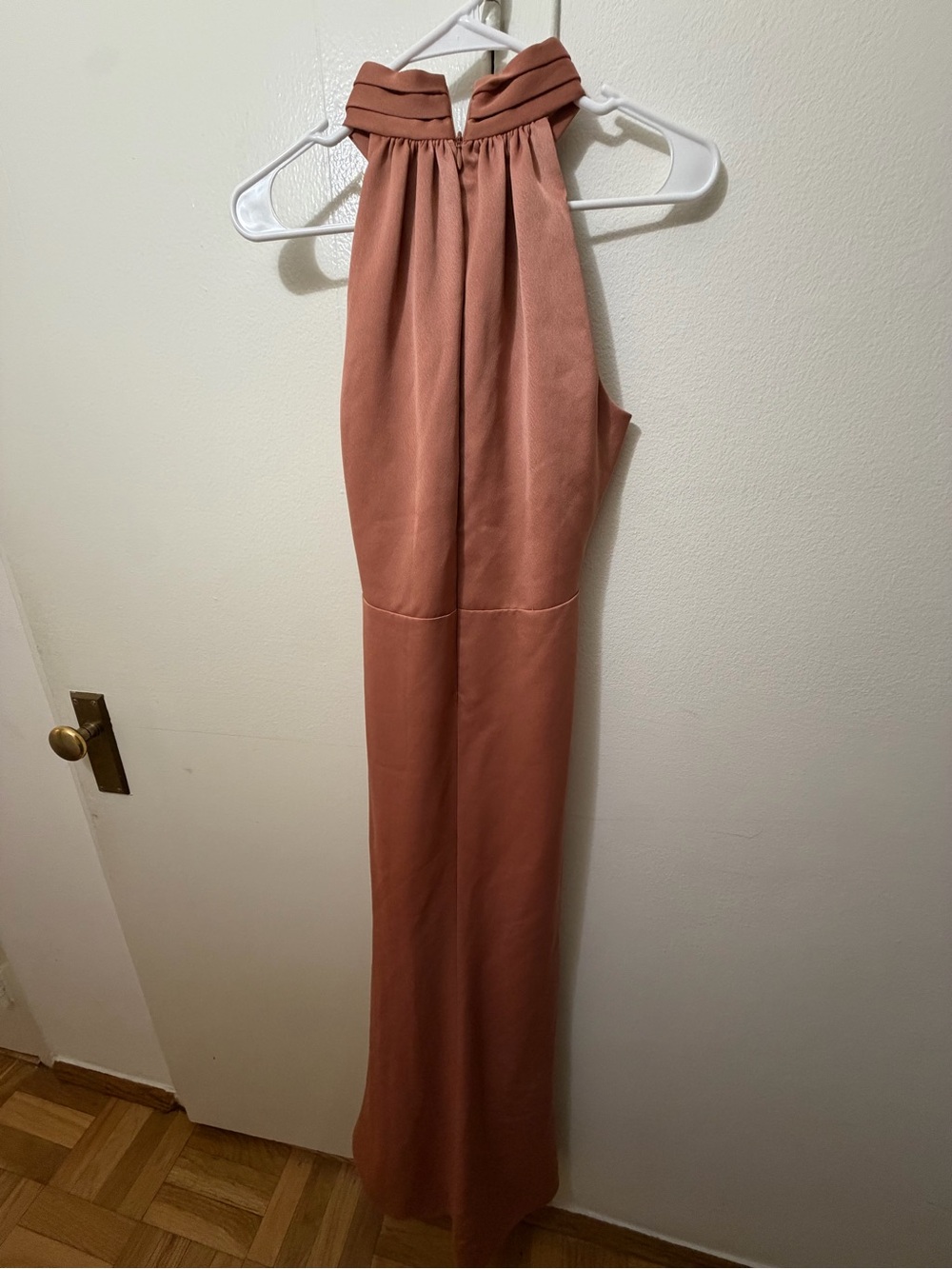 Sachin + Babi Dusky Rose Halter Jumpsuit